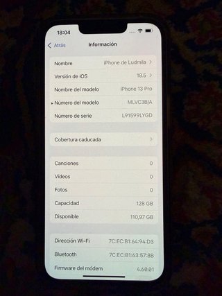 iPhone 13 Pro Dorado - Funciona