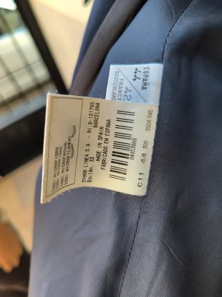 Traje chaqueta Simorra azul noche