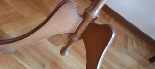 Perchero de madera estilo clásico