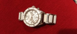 Reloj Folli Follie Mujer Plata y Blanco
