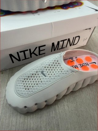 Nike Mind 38 Chanclas Blancas Naranja