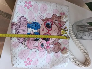 Bolso infantil niña princesa flamencos