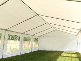 Carpa 6x12m PE 450 Blanca