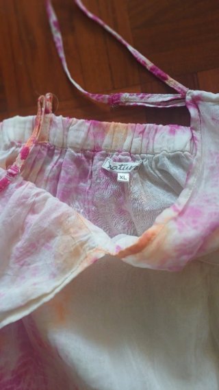 Top Natura tirantes estampado talla XL