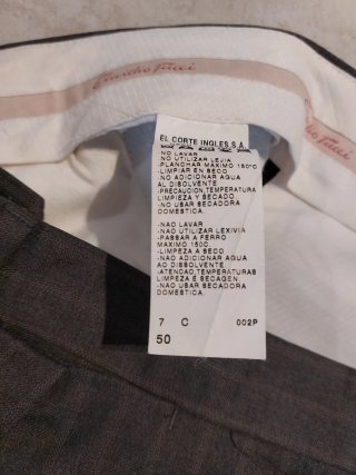 Traje Emidio Tucci Gris Rayas