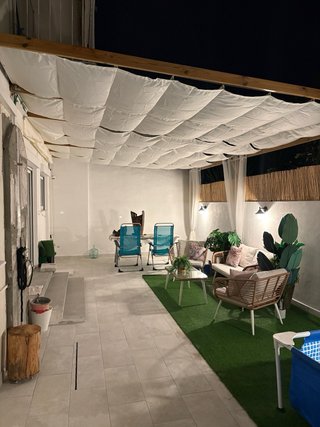 Pérgola de madera para exterior