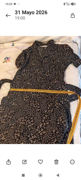 Zara mono largo camisero negro estampado floral