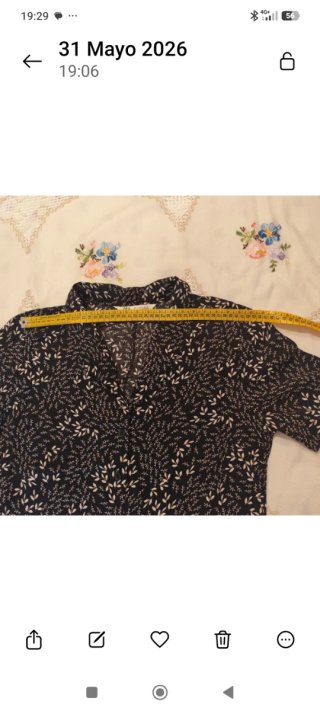 Zara mono largo camisero negro estampado floral