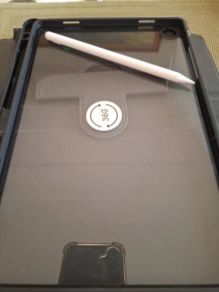 Funda Teclado y Lápiz Cacoe Negra en Español