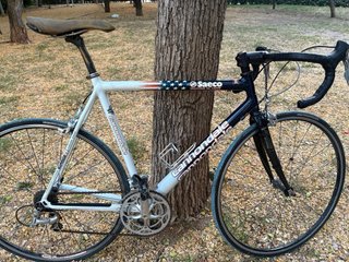 Bicicleta Cannondale CAAD4 Saeco Stars & Stripes