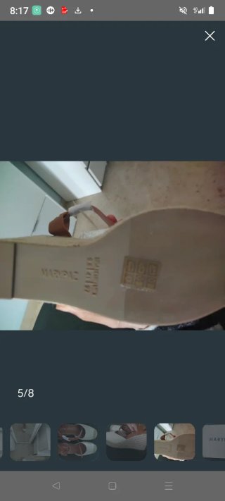 Cuñas Mari Paz sin estrenar Talla 41