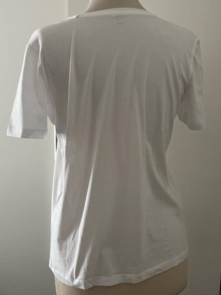T-shirt donna cotone 100% stampa palme