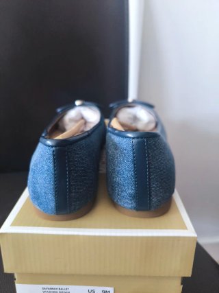 Bailarinas Michael Kors Denim Mujer Talla 9