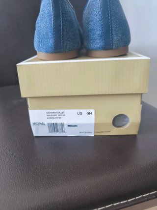 Bailarinas Michael Kors Denim Mujer Talla 9