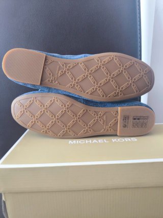 Bailarinas Michael Kors Denim Mujer Talla 9