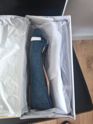 Bailarinas Michael Kors Denim Mujer Talla 9