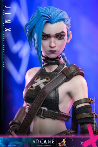 Hot Toys Jinx Figura Coleccionable Arcane 1/6