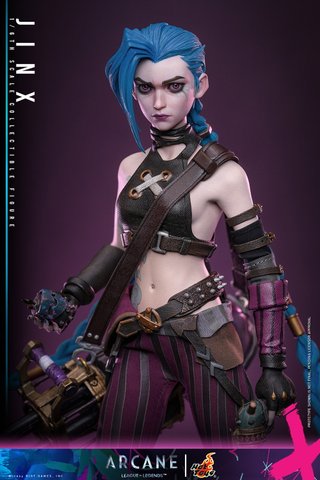 Hot Toys Jinx Figura Coleccionable Arcane 1/6