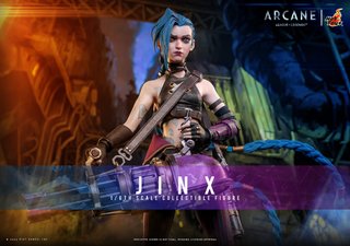 Hot Toys Jinx Figura Coleccionable Arcane 1/6