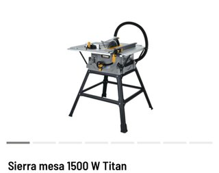 Sierra de mesa Titan 1500W