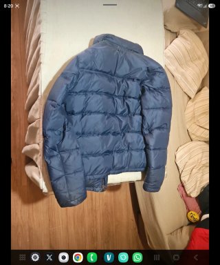Plumífero Tommy Hilfiger Azul Naranja