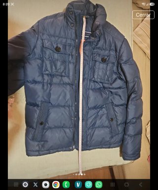 Plumífero Tommy Hilfiger Azul Naranja