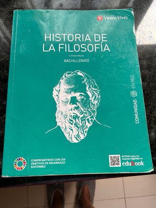 Historia de la filosofía, 2 Bachillerato