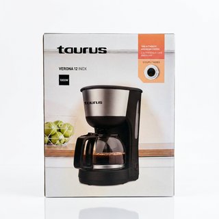 Cafetera Taurus Verona 12 Inox 1000W