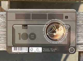 Moneda 2€ Finlandia 2026 Yle Radiodifusión
