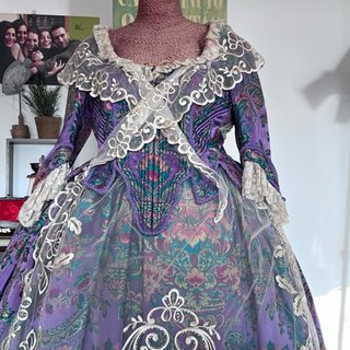 Traje Fallera Conf Fidela Talla 46 Manteletas