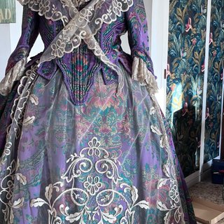 Traje Fallera Conf Fidela Talla 46 Manteletas