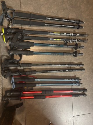 Lote 12 Bastones Trekking