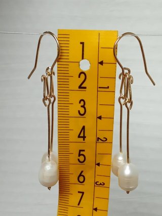 Pendientes Perlas Barrocas Antigua Roma Acero