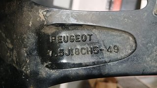 JUEGO LLANTAS PEUGEOT 3008 YH01 9809687377
