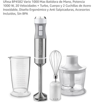 Batidora de Mano Ufesa Vario 1000