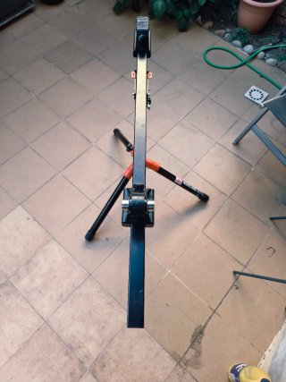 Caballete para mantenimiento de bicicleta