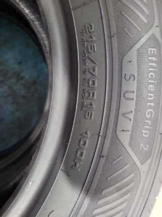 2 Neumáticos 215/70 R16 Goodyear