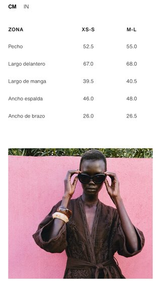 Chaqueta Kimono Zara Bordados Cinturón