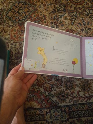 El Principito libro con puzzles
