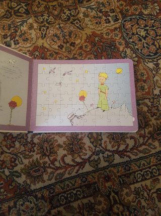 El Principito libro con puzzles