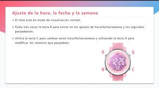 Reloj digital infantil unicornio