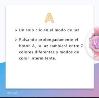 Reloj digital infantil unicornio