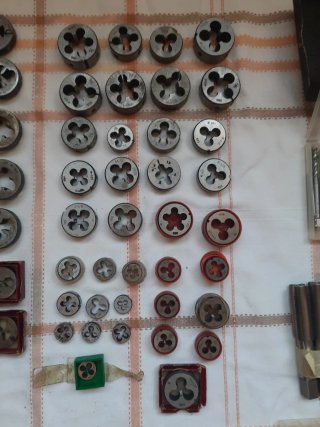 Lote de herramientas de roscado