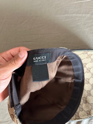 Gorra Beige y Marrón