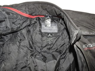 Chaqueta Moto Alpinestars Talla XL Negra