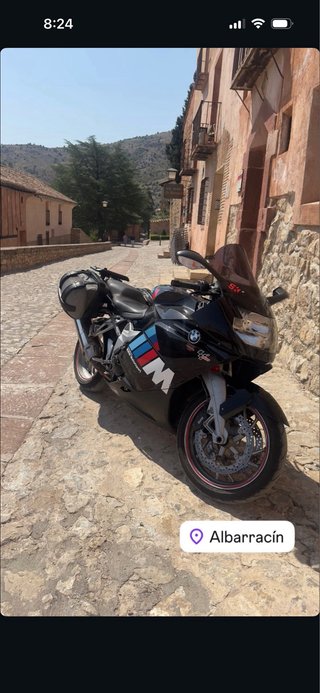 BMW K1200S Negra