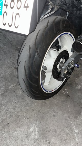 Suzuki GSXR 600 k3 Sportbike Azul/Blanco