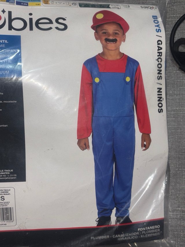 Disfraz Mario Bros Talla Infantil