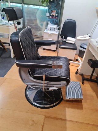 Sillón Peluquería/Maquillaje Negro