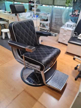 Sillón Peluquería/Maquillaje Negro